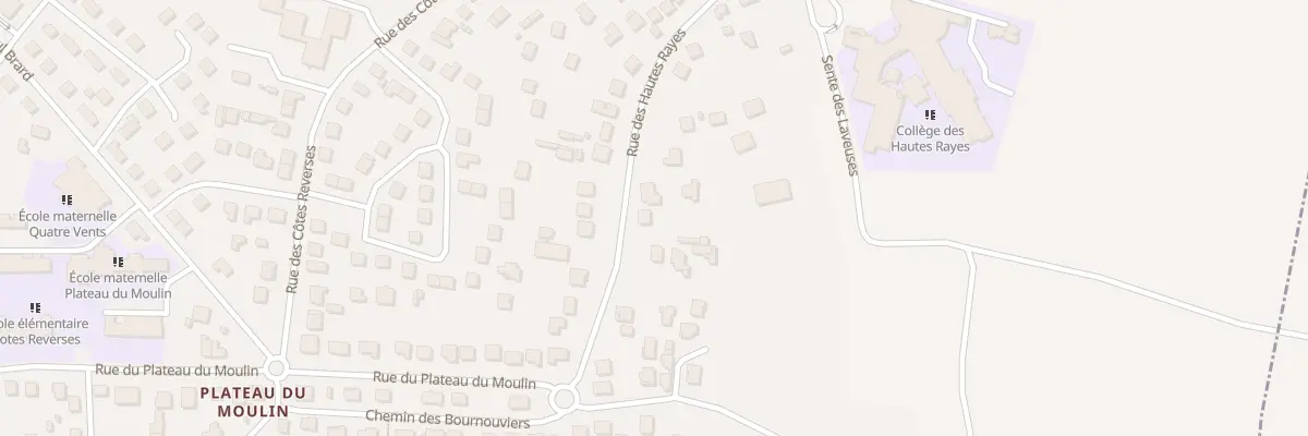 Plan du 16 Rue des Hautes Rayes à Conflans-Sainte-Honorine