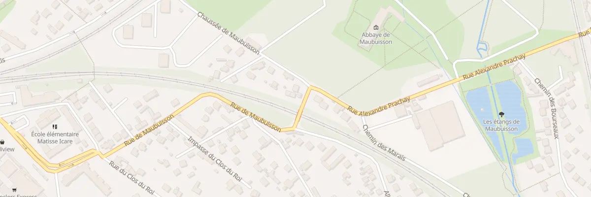 Plan du 1 Chs de Maubuisson à Saint-Ouen-l’Aumône