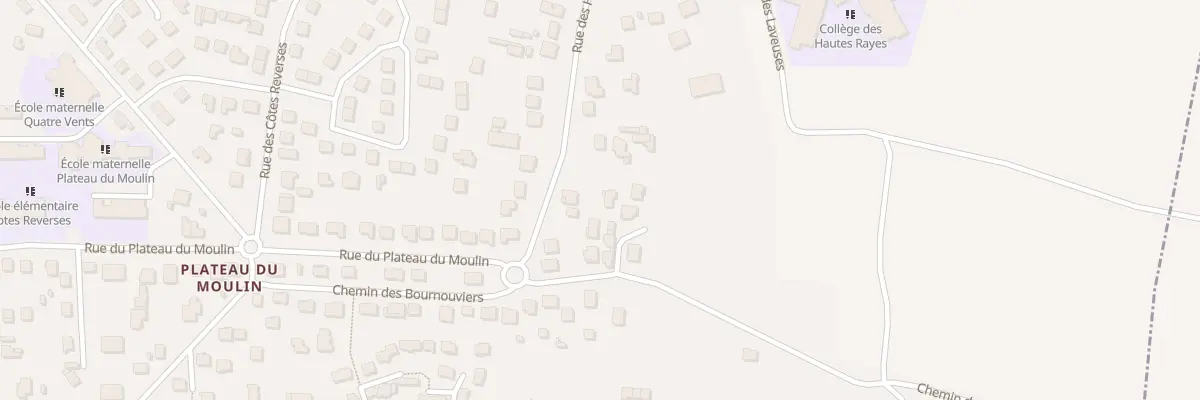 Plan du 10 Rue des Hautes Rayes à Conflans-Sainte-Honorine