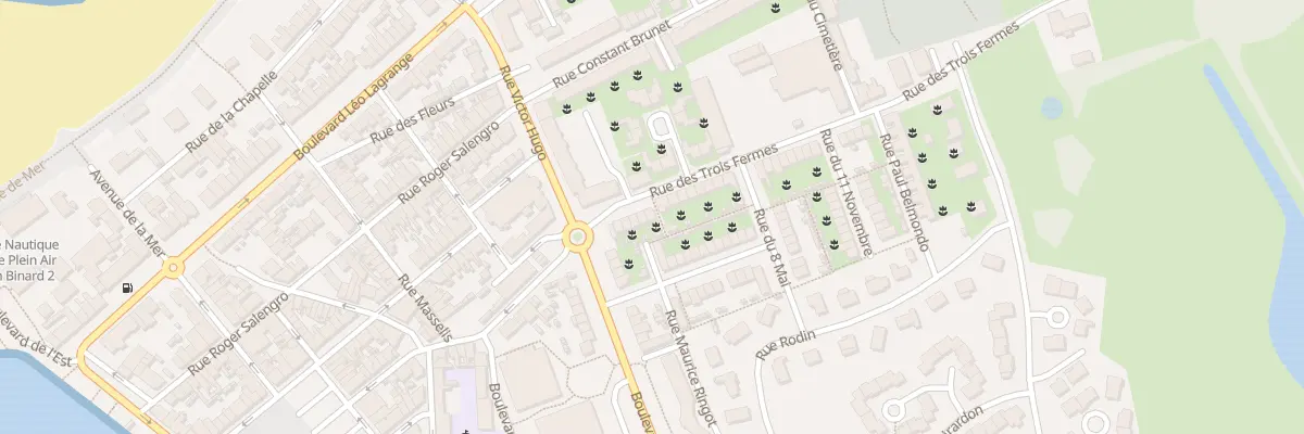 Plan du 20 Rue des Trois Fermes à Gravelines