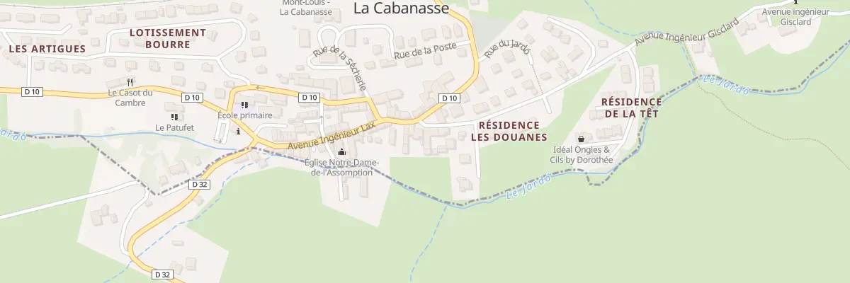 Plan du 34 Av Lax à La Cabanasse