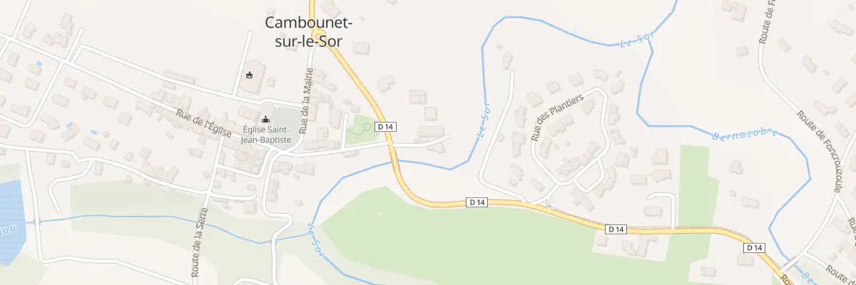 Plan du 17B Imp du Moulin à Cambounet-sur-le-Sor