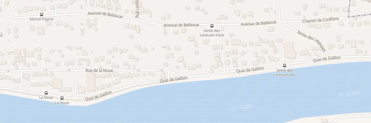 Plan du 38B Quai de Gaillon à Conflans-Sainte-Honorine