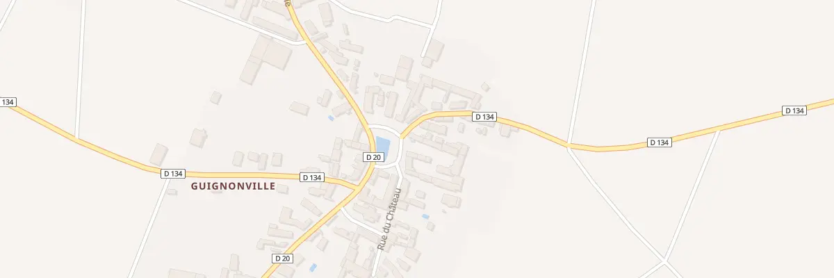 Plan du 5034 Guignonville à Greneville-en-Beauce