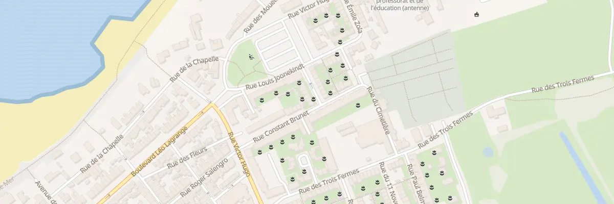 Plan du 3 Rue la Fontaine à Gravelines