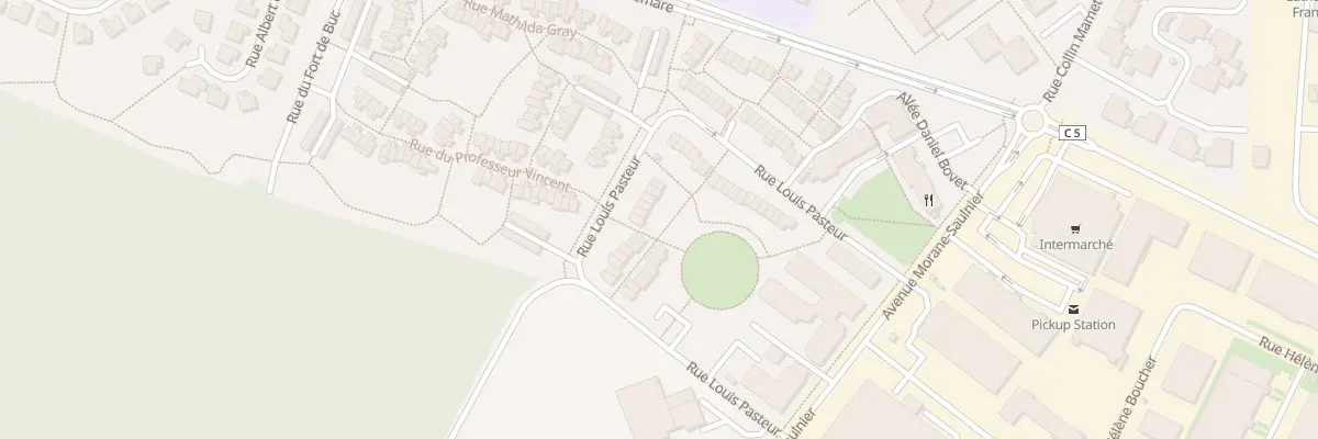 Plan du 25 Rue Louis Pasteur à Buc