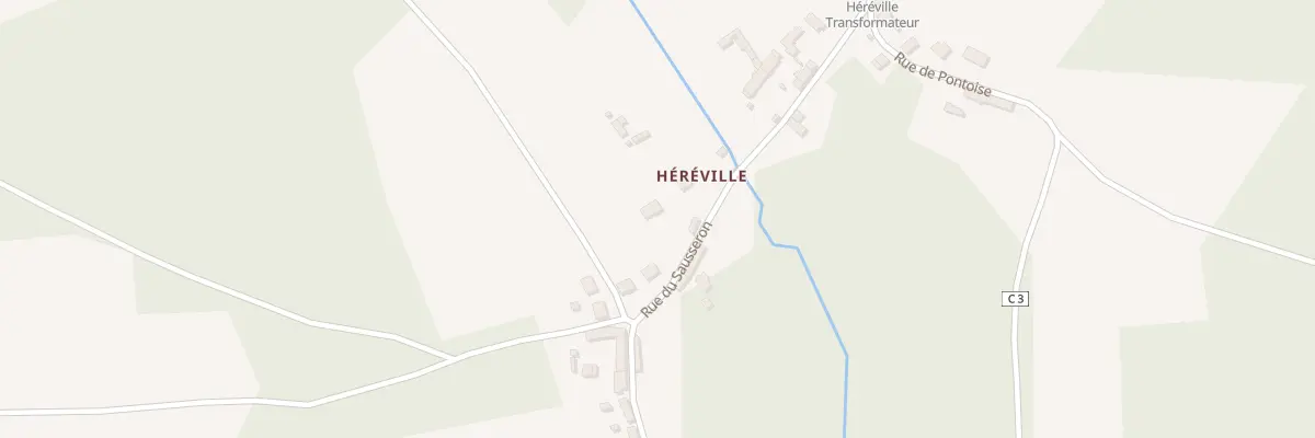 Plan du 20 Rue Sausseron à Arronville