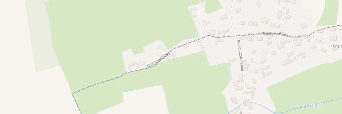Plan du 198 Chem de Saint Gilles Ouest à Bayenghem-lès-Éperlecques