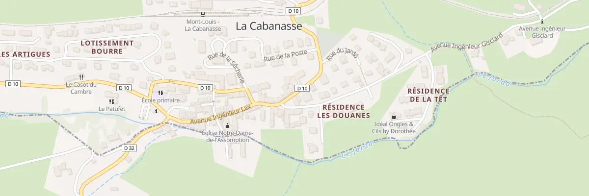 Plan du 38 Av Lax à La Cabanasse