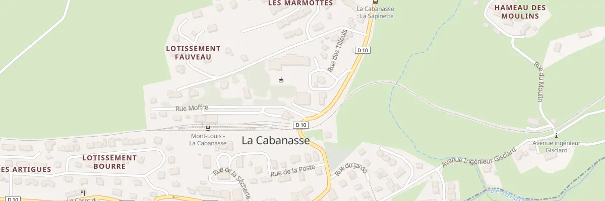 Plan du 2 Imp de l’Ancien Hotel à La Cabanasse