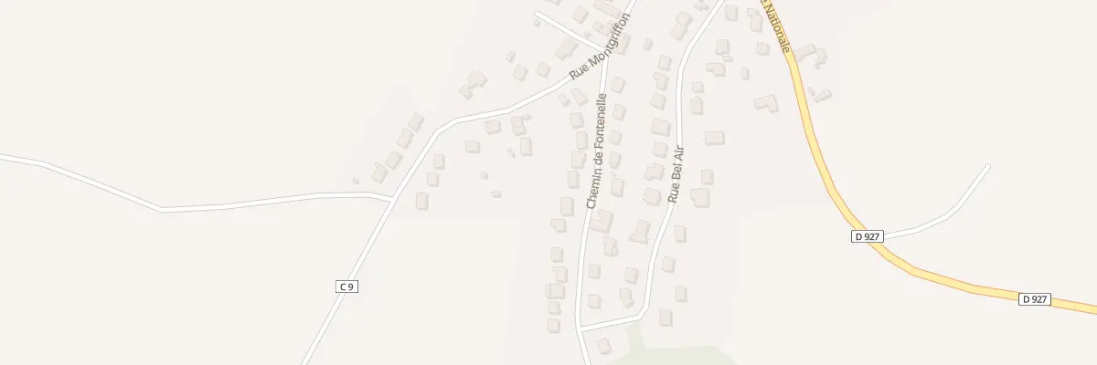 Plan du 10 Che de Fontenelle à Amblainville