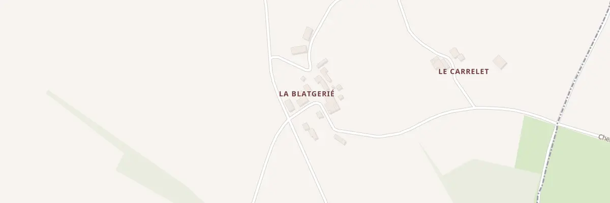 Plan du 5133 La Blatgerie à Montdragon