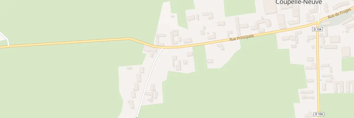 Plan du 27 Rue Principale à Coupelle-Neuve