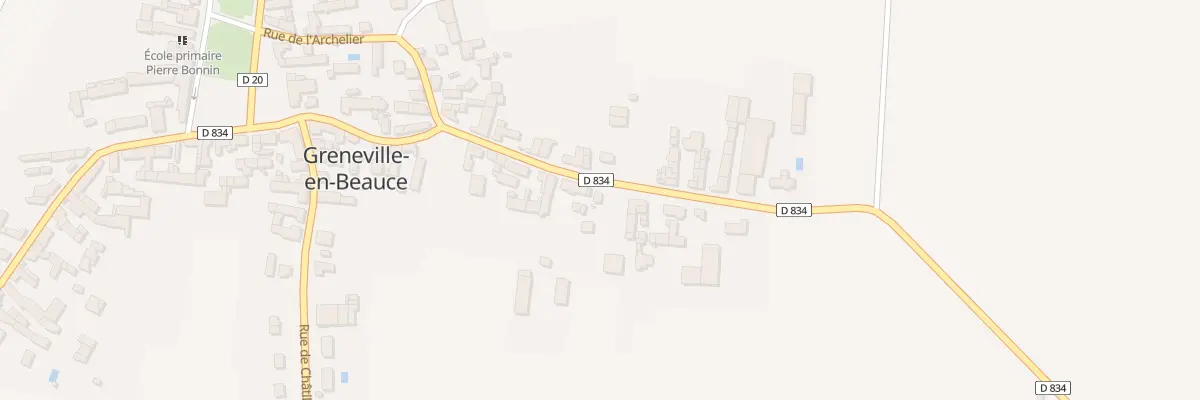 Plan du 26 Rue du Bout de la Ville à Greneville-en-Beauce