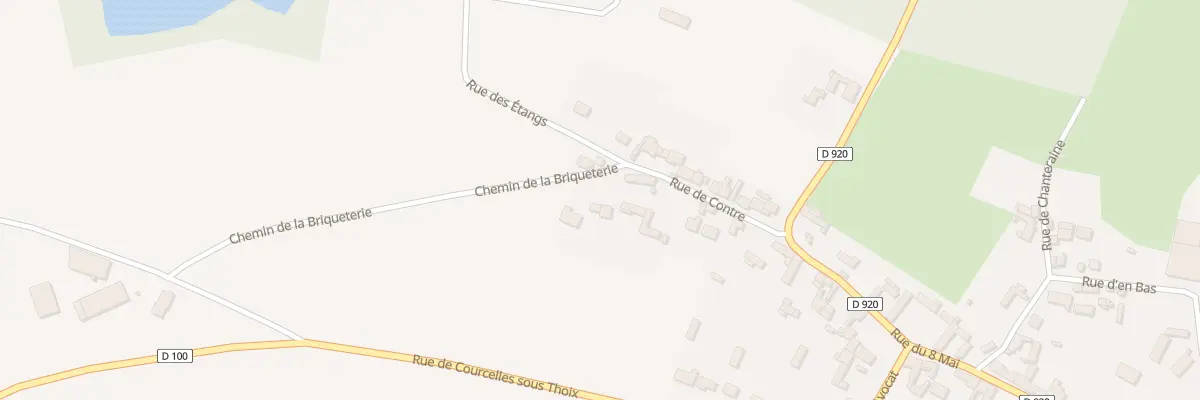 Plan du 13T Rue de Contre à Fleury