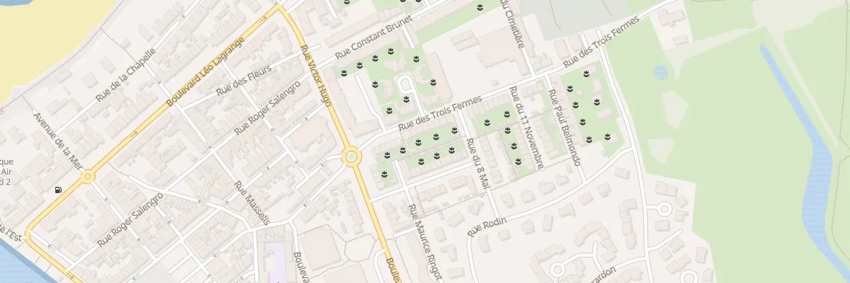Plan du 26 Rue des Trois Fermes à Gravelines