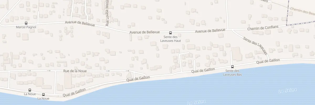 Plan du 40B Quai de Gaillon à Conflans-Sainte-Honorine