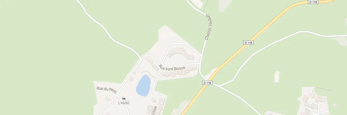 Plan du 3 Cami Del Planas à Puyvalador
