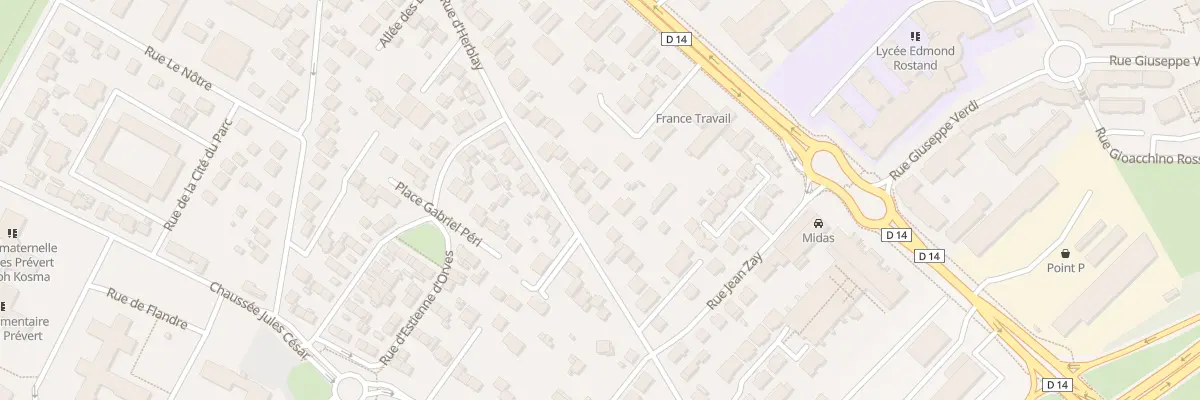 Plan du 57B Rue d’Herblay à Saint-Ouen-l’Aumône