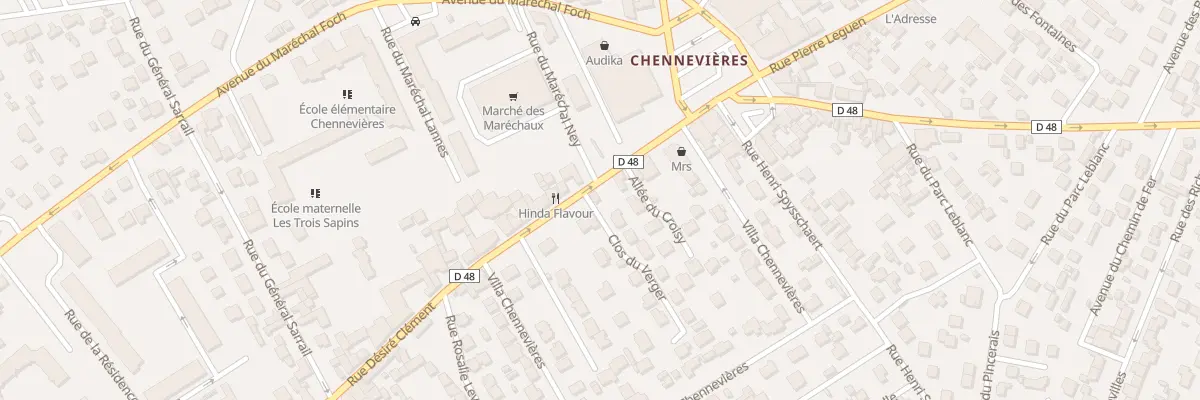 Plan du 118B Rue Désiré Clément à Conflans-Sainte-Honorine