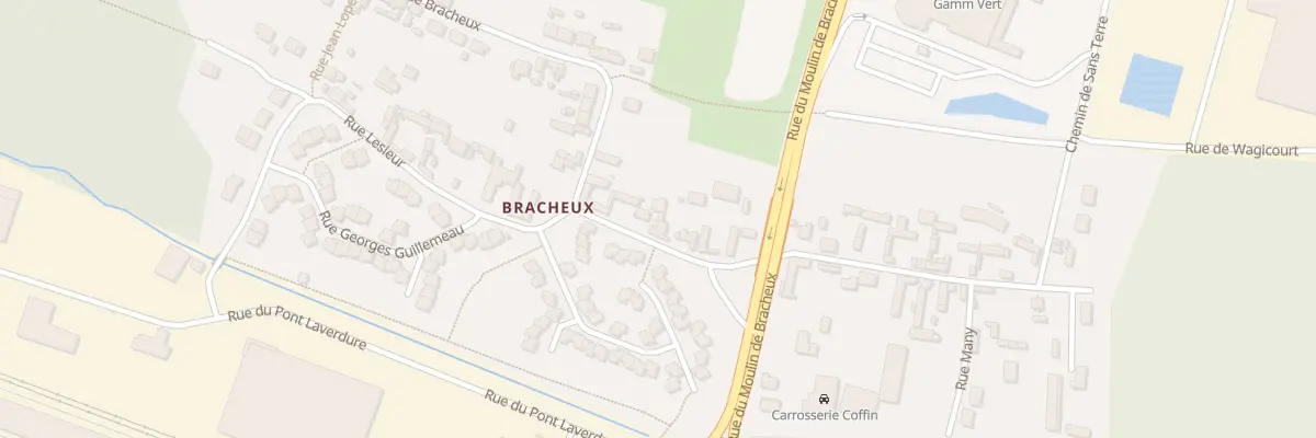 Plan du 7 Rue Arthur Magot à Beauvais