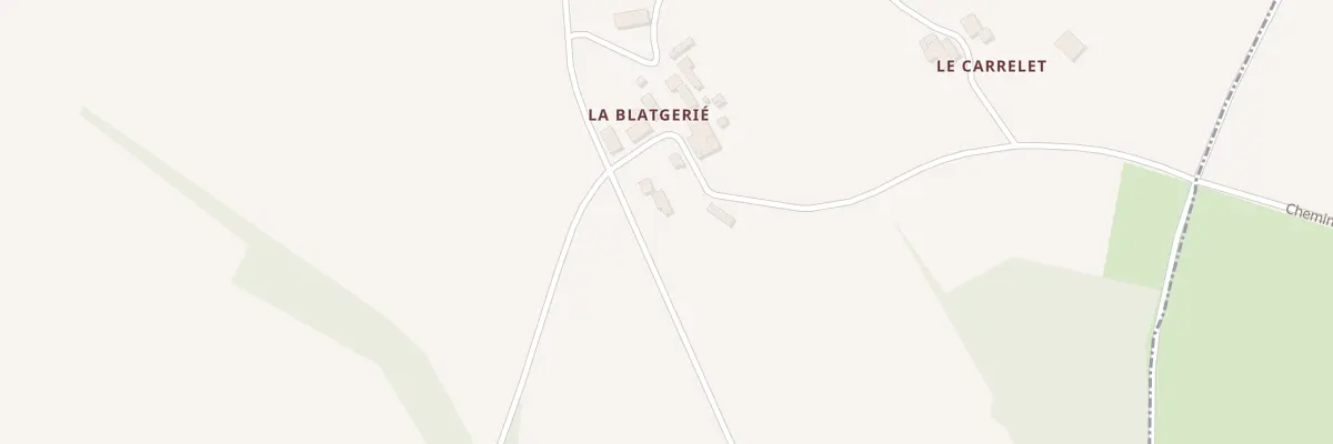 Plan du 5132A La Blatgerie à Montdragon