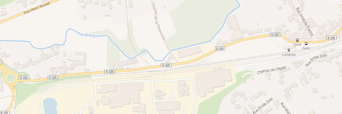 Plan du 16 Rue J B Macaux à Lumbres