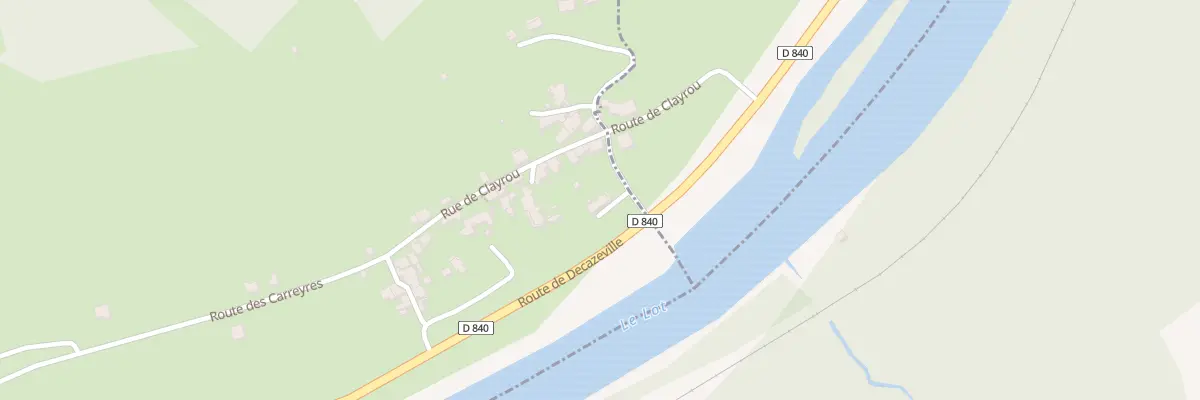Plan du 5331 Village de Clayrou à Capdenac