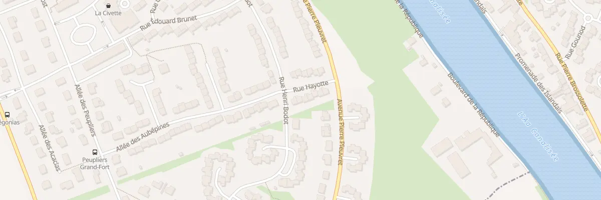Plan du 11 Rue Hayotte à Grand-Fort-Philippe
