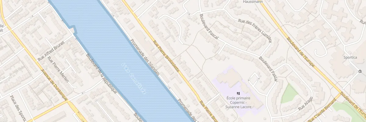 Plan du 77 Rue Pierre Brossolette à Gravelines