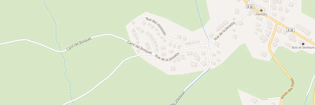 Plan du 9001 Lot Les Hauts de St Pierre à Saint-Pierre-dels-Forcats