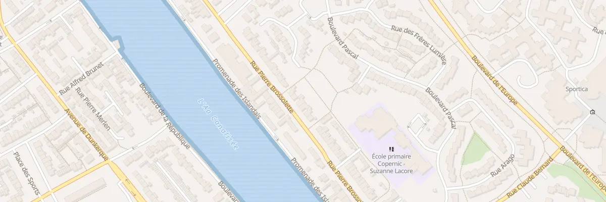 Plan du 79 Rue Pierre Brossolette à Gravelines