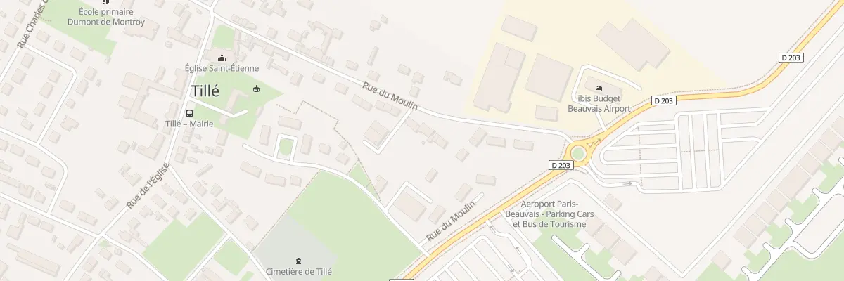Plan du 40 Rue du Moulin à Tillé
