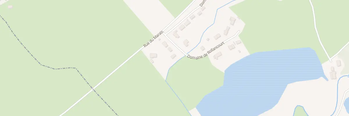 Plan du 1 Rue de la Grenouille à Rollancourt