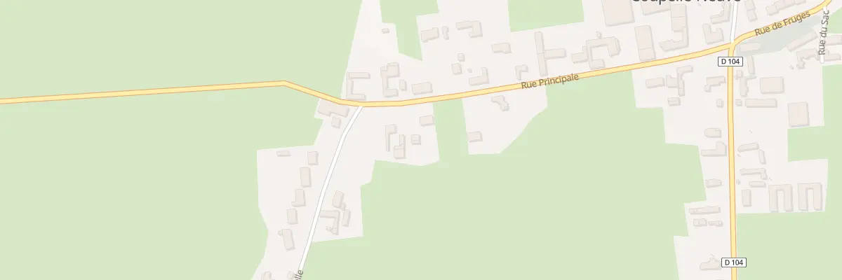 Plan du 25 Rue Principale à Coupelle-Neuve