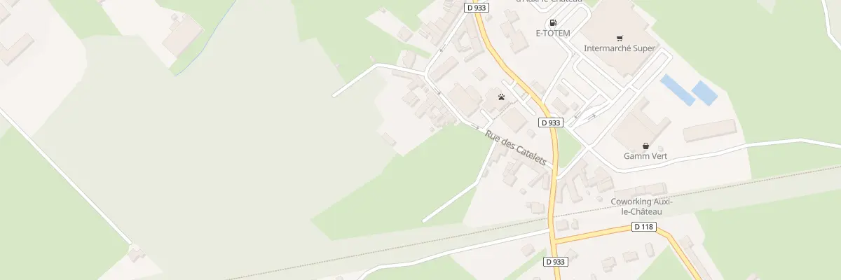 Plan du 30 Rue des Catelets à Auxi-le-Château
