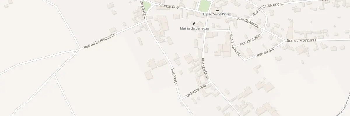 Plan du 7 Rue Verte à Belleuse