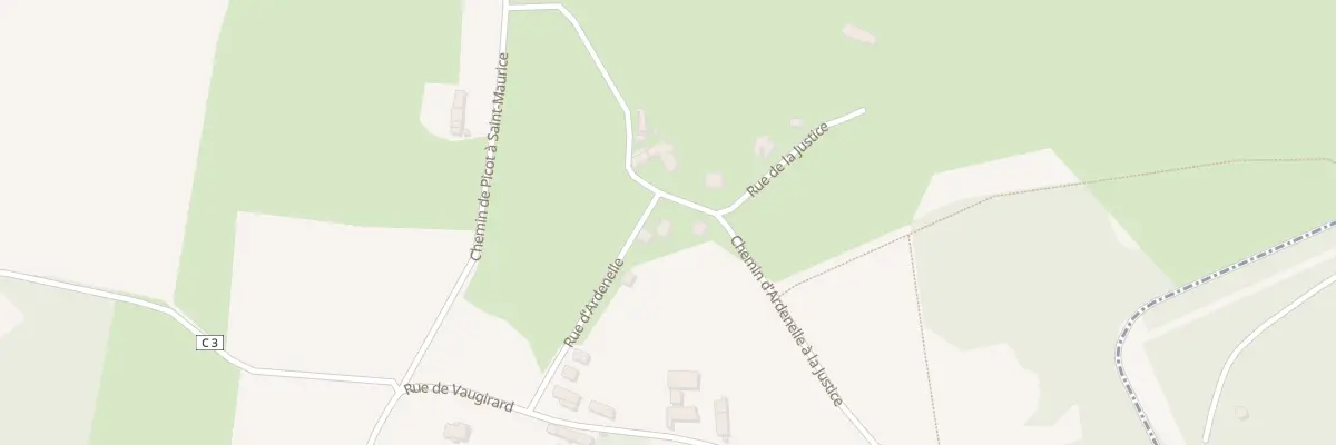 Plan du 14 Sous les Fonds d’Ardenelle à Saint-Maurice-Montcouronne