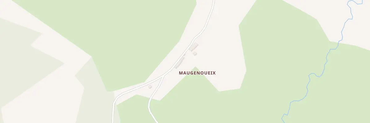 Plan du 5121 Maugenoueix à Gioux