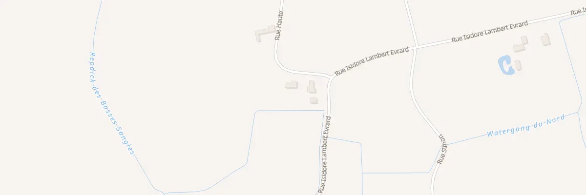 Plan du 42 Rue Haute à Saint-Folquin