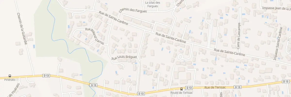 Plan du 7 Rue Louis Bréguet à Albi