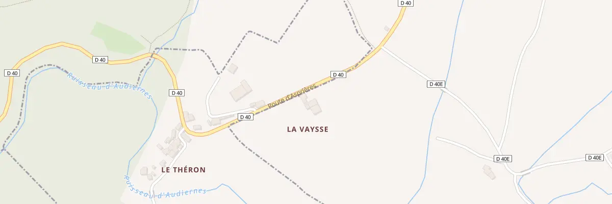 Plan du 5083 La Vaysse à Sonnac