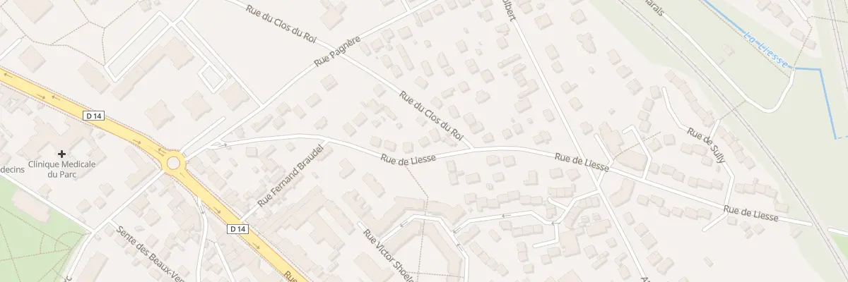 Plan du 11 Rue de Liesse à Saint-Ouen-l’Aumône