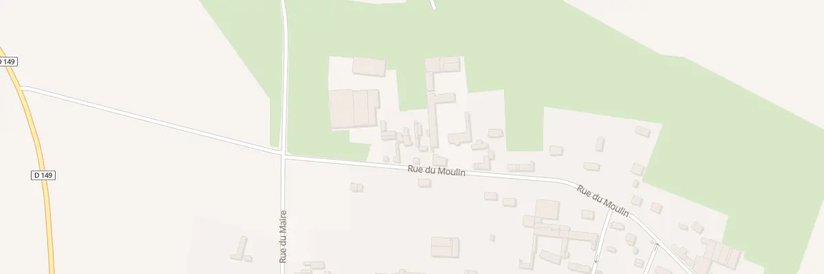 Plan du 44 Rue du Moulin à Auchy-la-Montagne
