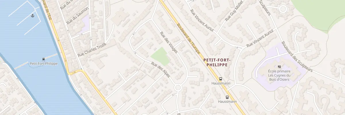 Plan du 22 Rue des Vosges à Gravelines