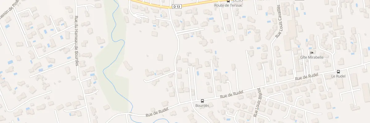 Plan du 146T Rue de Rudel à Albi
