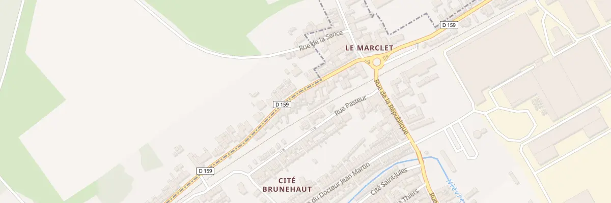 Plan du 19 Rue du Général Leclerc à Saint-Ouen