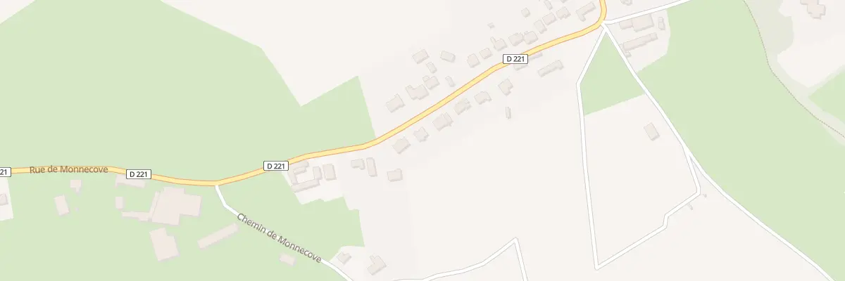 Plan du 5696 Rue de Monnecove à Bayenghem-lès-Éperlecques