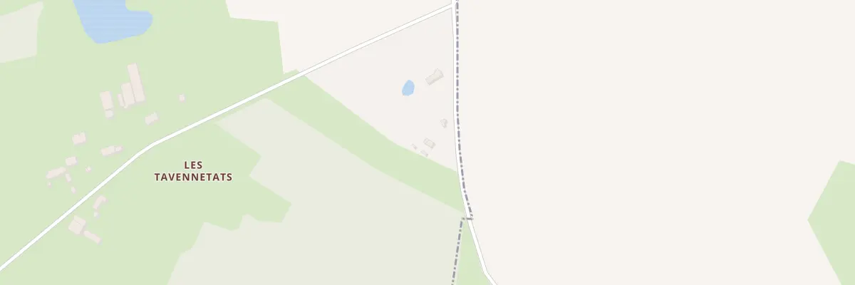 Plan du 4 Les Tavennetats à Pruniers