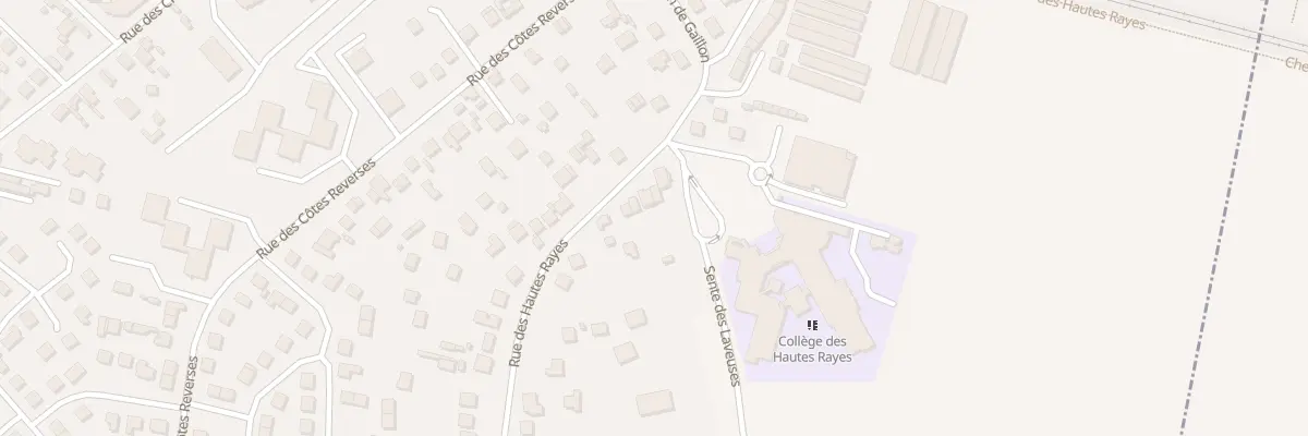 Plan du 50 Rue des Hautes Rayes à Conflans-Sainte-Honorine